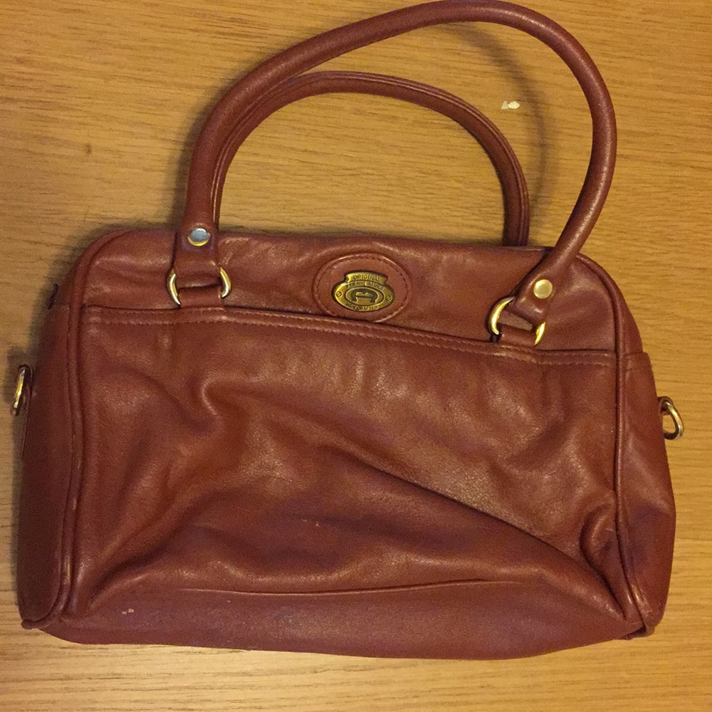 👜 Vintage Etienne Aigner leather handbag